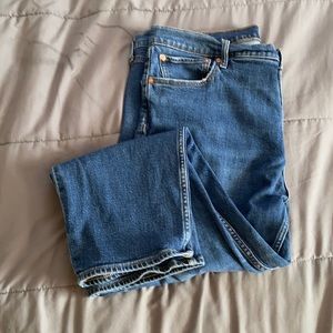 18/34 Cheeky Straight Leg Denim Jeans Gap